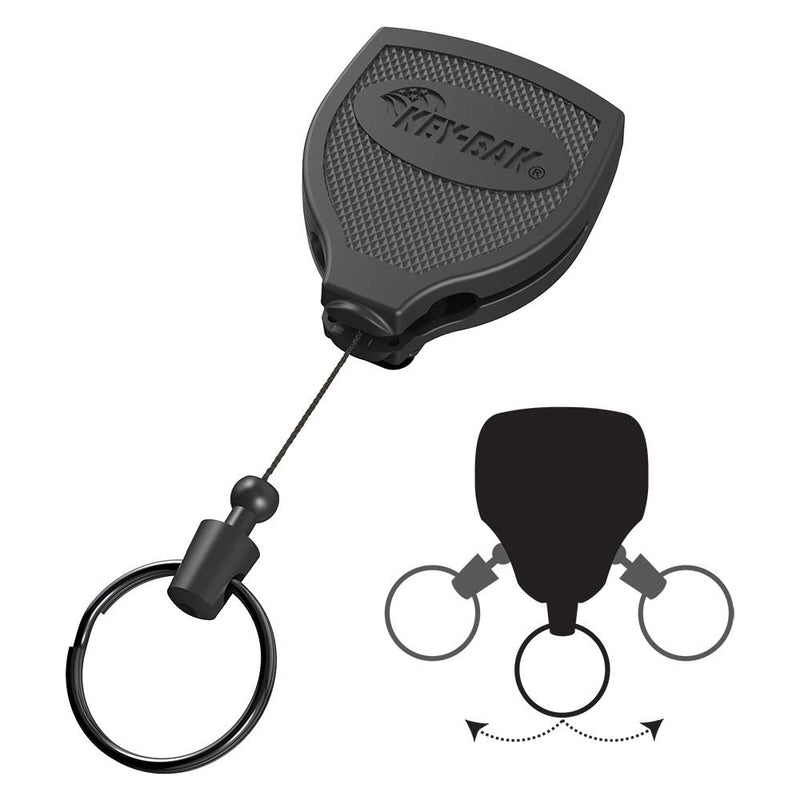 Key-Bak Super48 Plus Ambidextrous Heavy Duty Retractable Keychain - HardHatGear