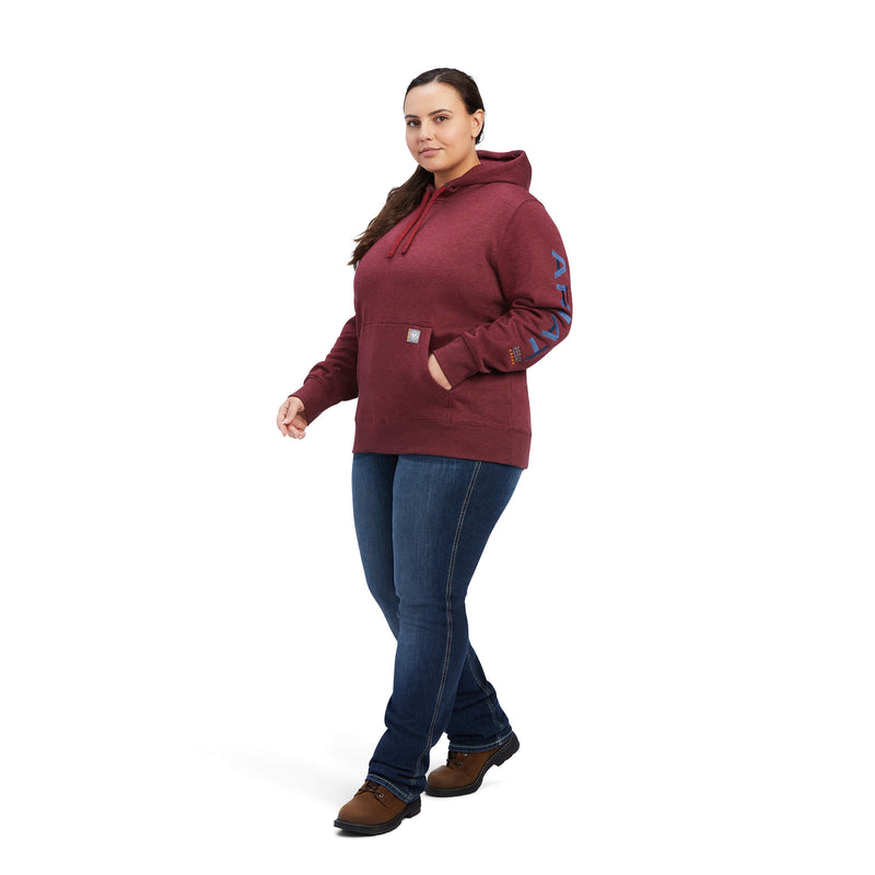 Ariat Rebar Graphic Hoodie for Women - HardHatGear