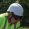 Klein  Safety Helmet Visor, Gray Tinted