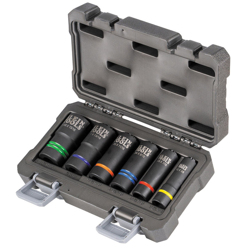 Klein 6-in-1 Impact Socket Set