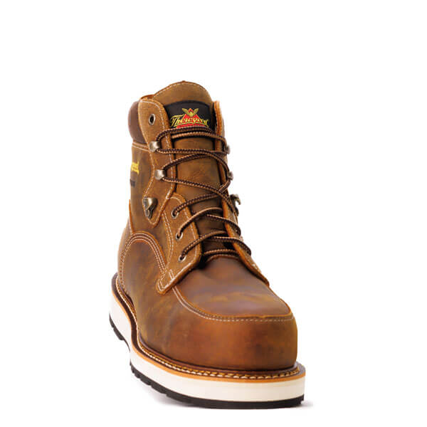 Thorogood Iron River Series-6" Waterproof Composite Toe, Wedge Sole-Moc Toe - HardHatGear