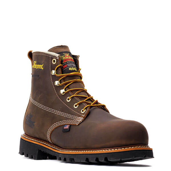 Thorogood USA American Heritage-6" Insulated, Waterproof Nano Safety Toe - HardHatGear