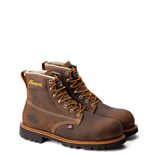 Thorogood USA American Heritage-6" Insulated, Waterproof Nano Safety Toe - HardHatGear