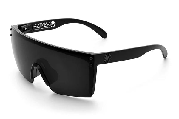 HEATWAVE Lazer Face Sunglasses: Black Z87 POLARIZED