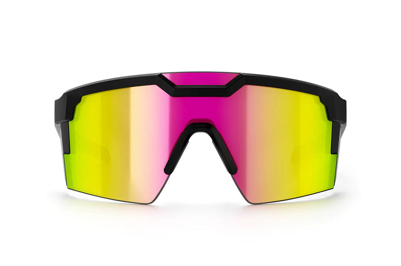 Heat Wave Future Tech Sunglasses: Black Frame Savage Spectrum Z87+ - HardHatGear