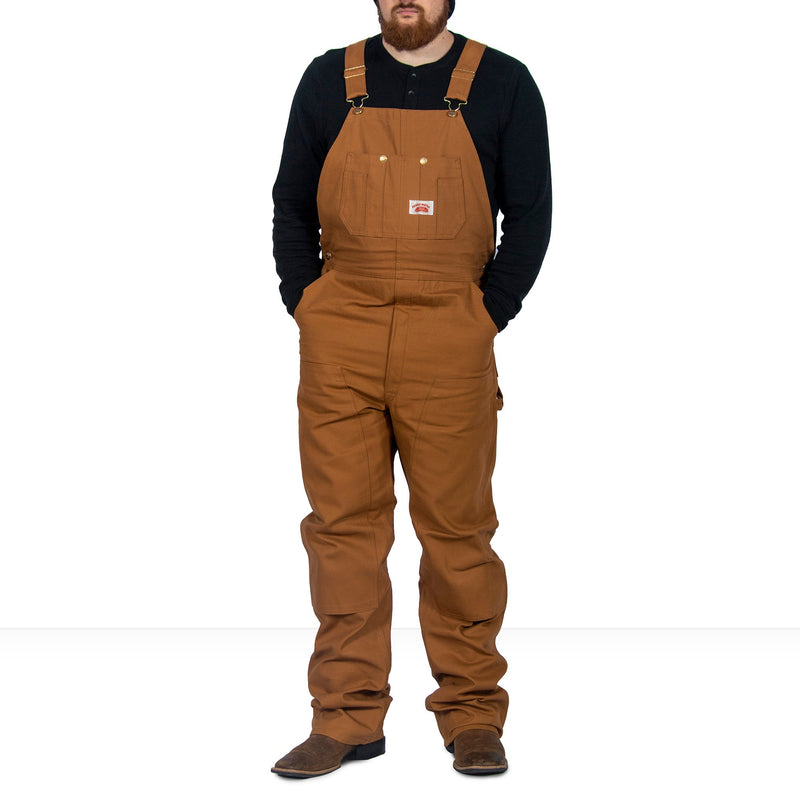 Round House Men's Heavy Duty Duck Bib Overall