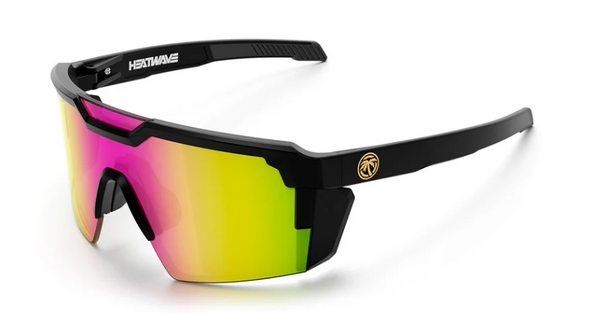 Heat Wave Future Tech Sunglasses: Black Frame Savage Spectrum Z87+