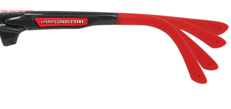 MCR Dominator™ DM3 Series Safety Glasses with Polarized Fire Mirror Lenses - HardHatGear