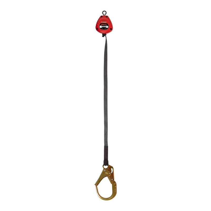 KStrong® BRUTE™ 9 ft. SRL with Hi-Abrasion Resistant Webbing, Forged Rebar Hook and Dorsal Connector (ANSI)