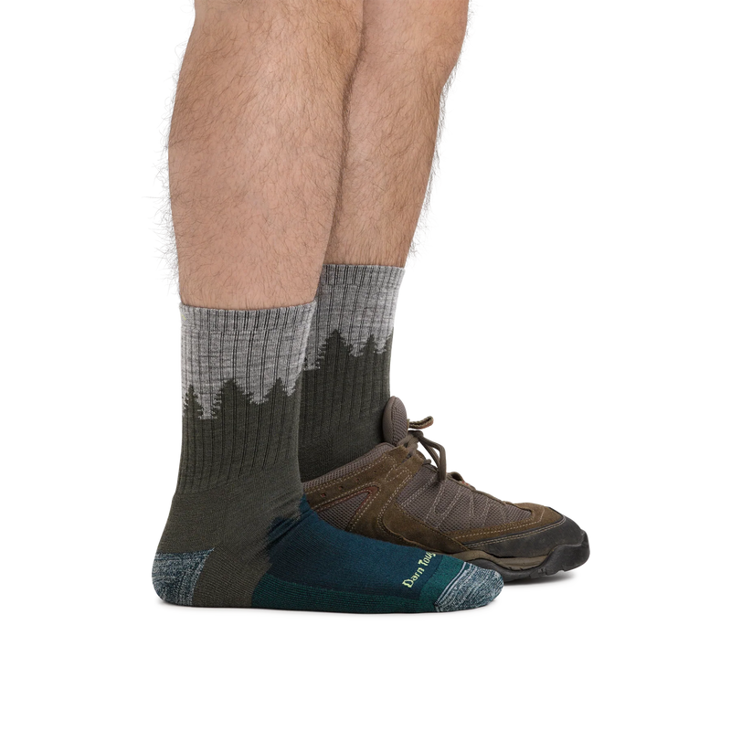 Darn Tough Men's Number 2 Micro Crew Midweight Hiking Sock