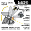 Klein Face Shield, Safety Helmet and Cap-Style Hard Hat, Clear