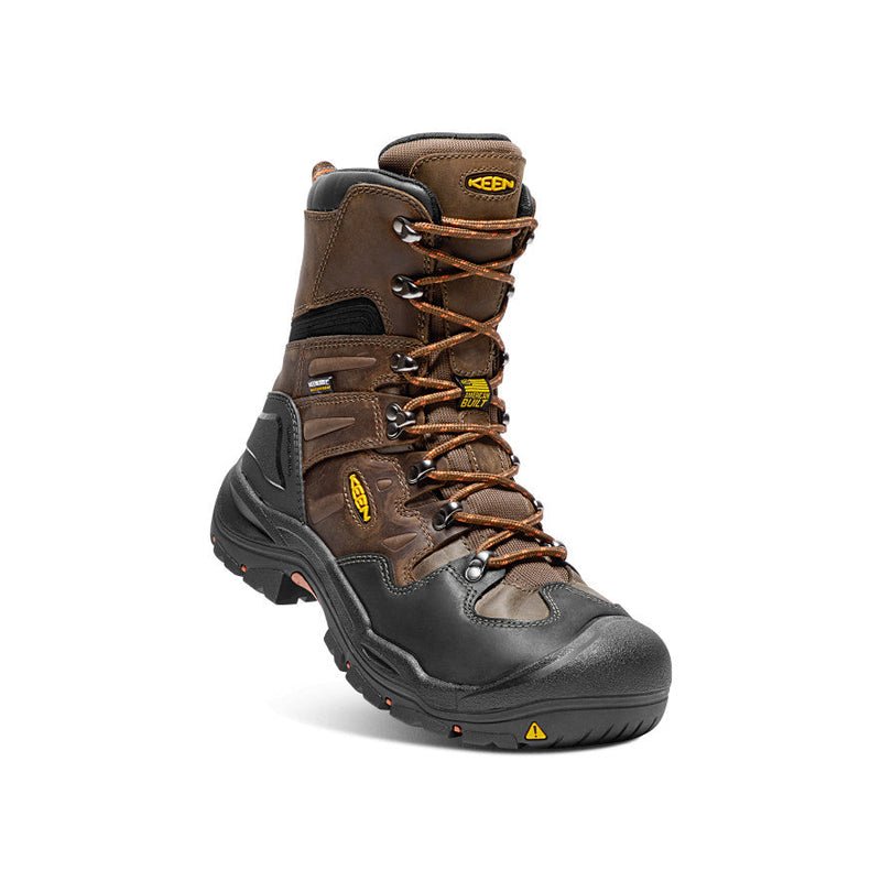 KEEN Men's Coburg 8" Waterproof Boot (Steel Toe)