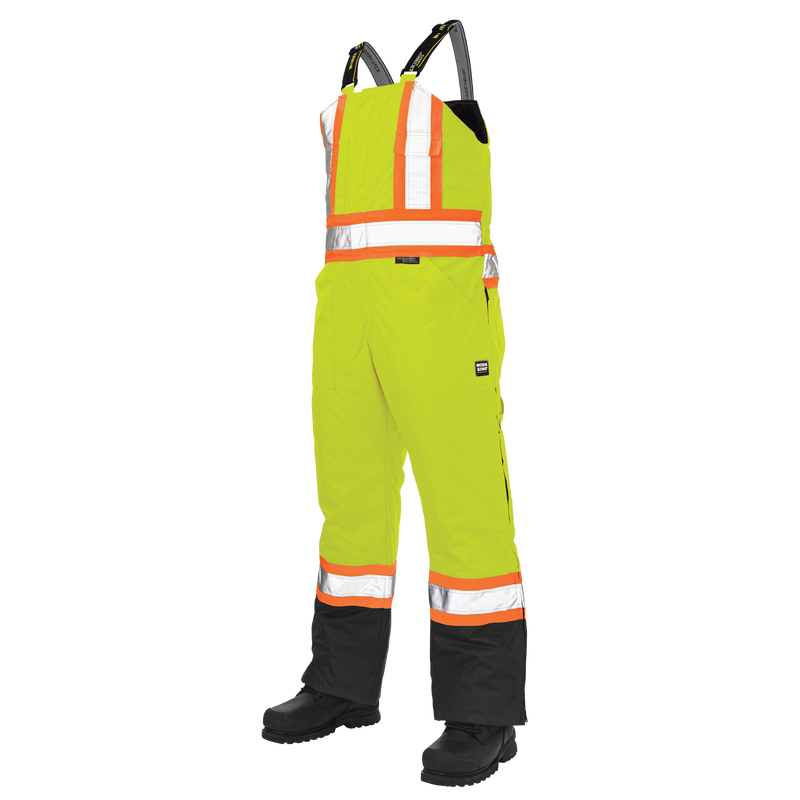 Tough Duck Poly Oxford Insulated Safety Bib Overall - HardHatGear