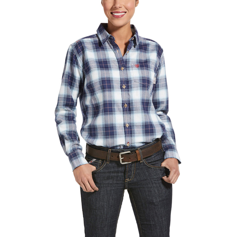 Ariat Women's FR Adina Work Shirt - HardHatGear