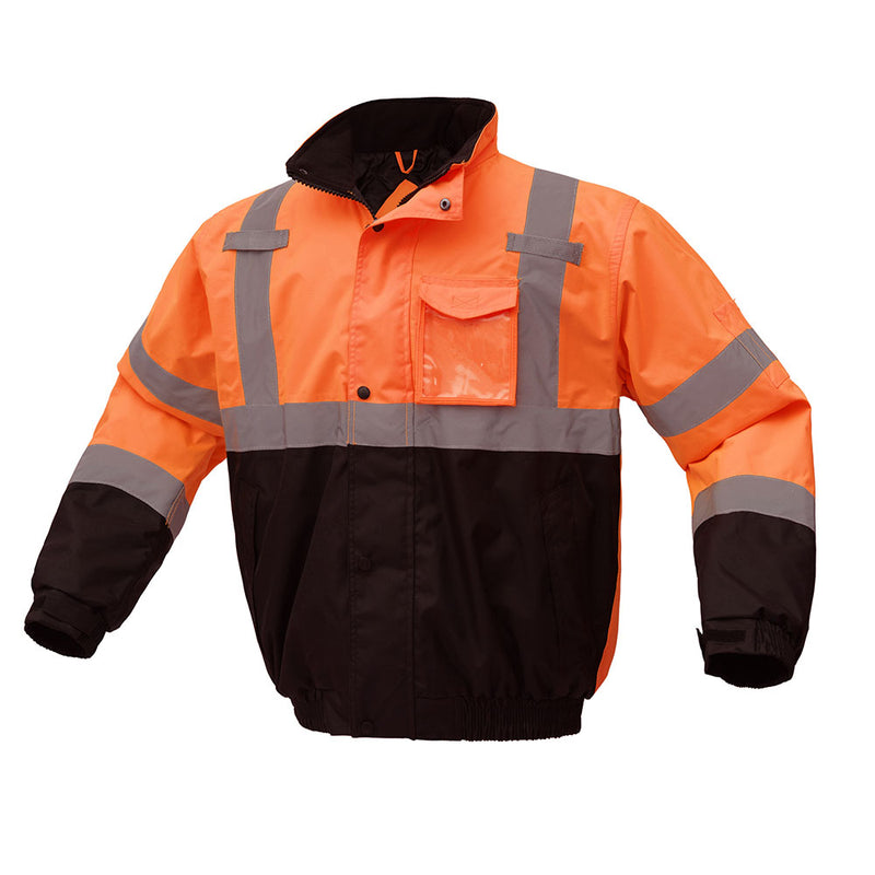 GSS Safety Class 3 Waterproof Bomber Jacket HVO - HardHatGear