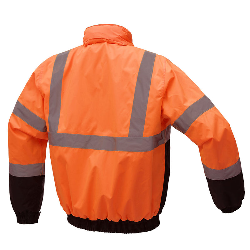 GSS Safety Class 3 Waterproof Bomber Jacket HVO - HardHatGear