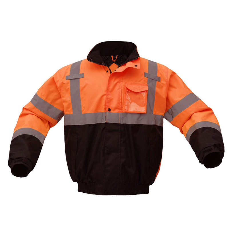 GSS Safety Class 3 Waterproof Bomber Jacket HVO - HardHatGear