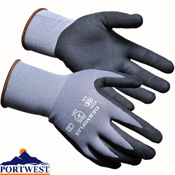 Portwest Dermiflex with Nitrile Foam Glove
