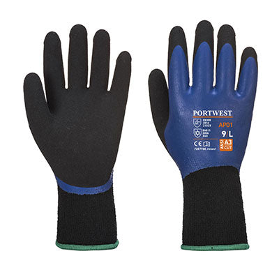 Portwest Thermo Pro Glove Blue/Black