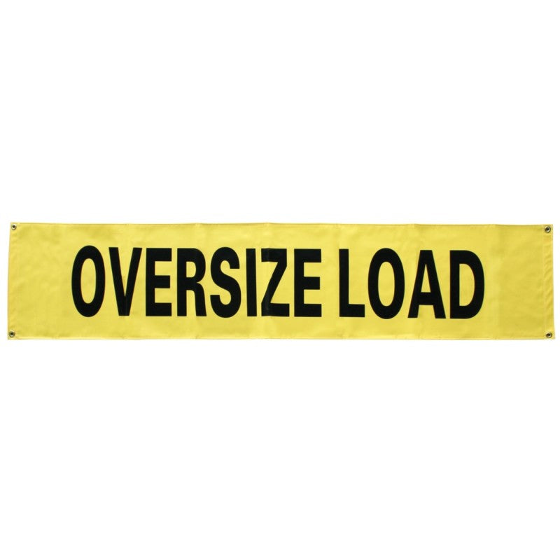 Oversize Load 12x60 Vinyl Banner