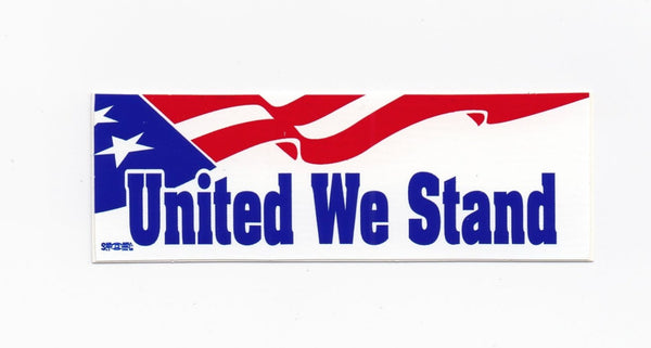 United We Stand Hard Hat Sticker #M25 - HardHatGear