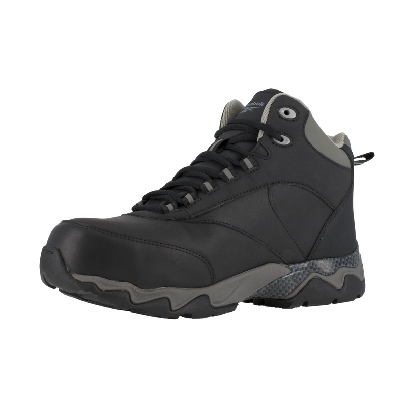 Reebok 6" Internal Metatarsal Black/Grey Composite Toe Shoe