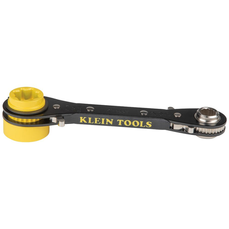 Klein 6-in-1 Linemans Ratcheting Wrench KT155T - HardHatGear