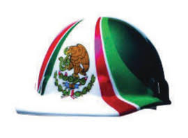 Fibre-Metal Pride of Mexico Hard Hat - HardHatGear